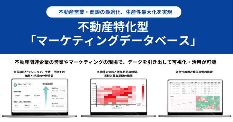 不動産特化型「マーケティングデータベース」